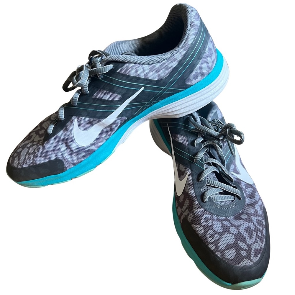Nike Dual Fusion TR 2 Leopard Print Grey Size 8.5